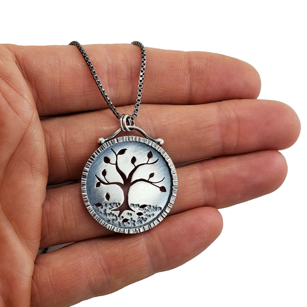 Fall Tree Necklace